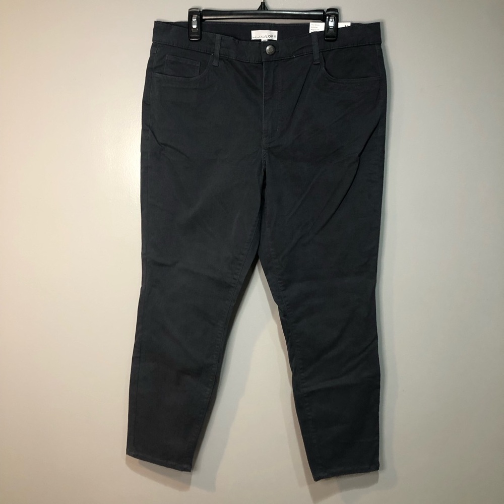 Loft Made and Loved The Skinny Mid Rise Pants Fit & Inseam Regular NWT